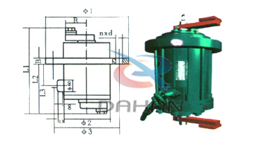 YZUL three-phase asynchronous vibration motor