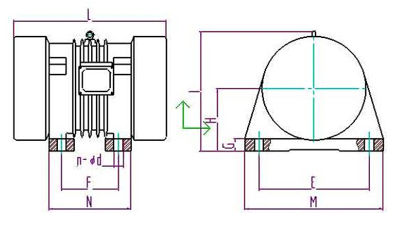 YZO vibration motor parameters