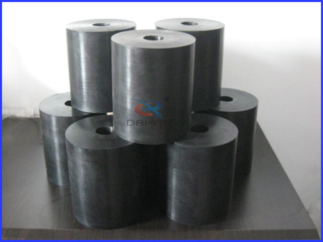 Vibrating screen rubber spring