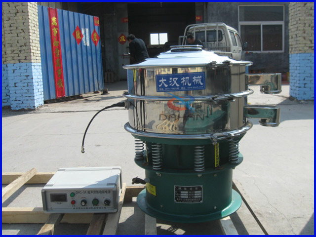 Ultrasonic sieve machine