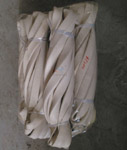 Vibrating screen rubber seals