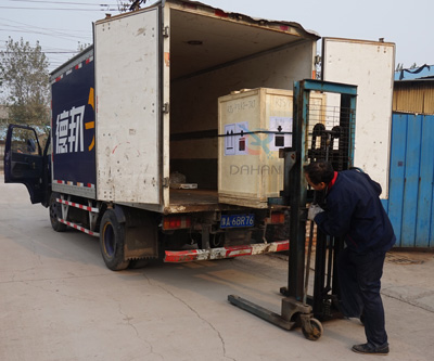 vibrating sieve delivering