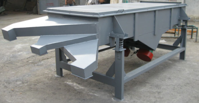 Two layer square vibrating sieve