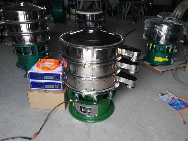 Ultrasonic screening powder sieve