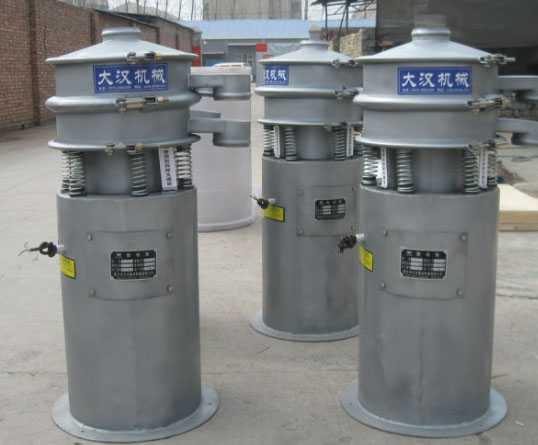 Small diameter vibrating sieve