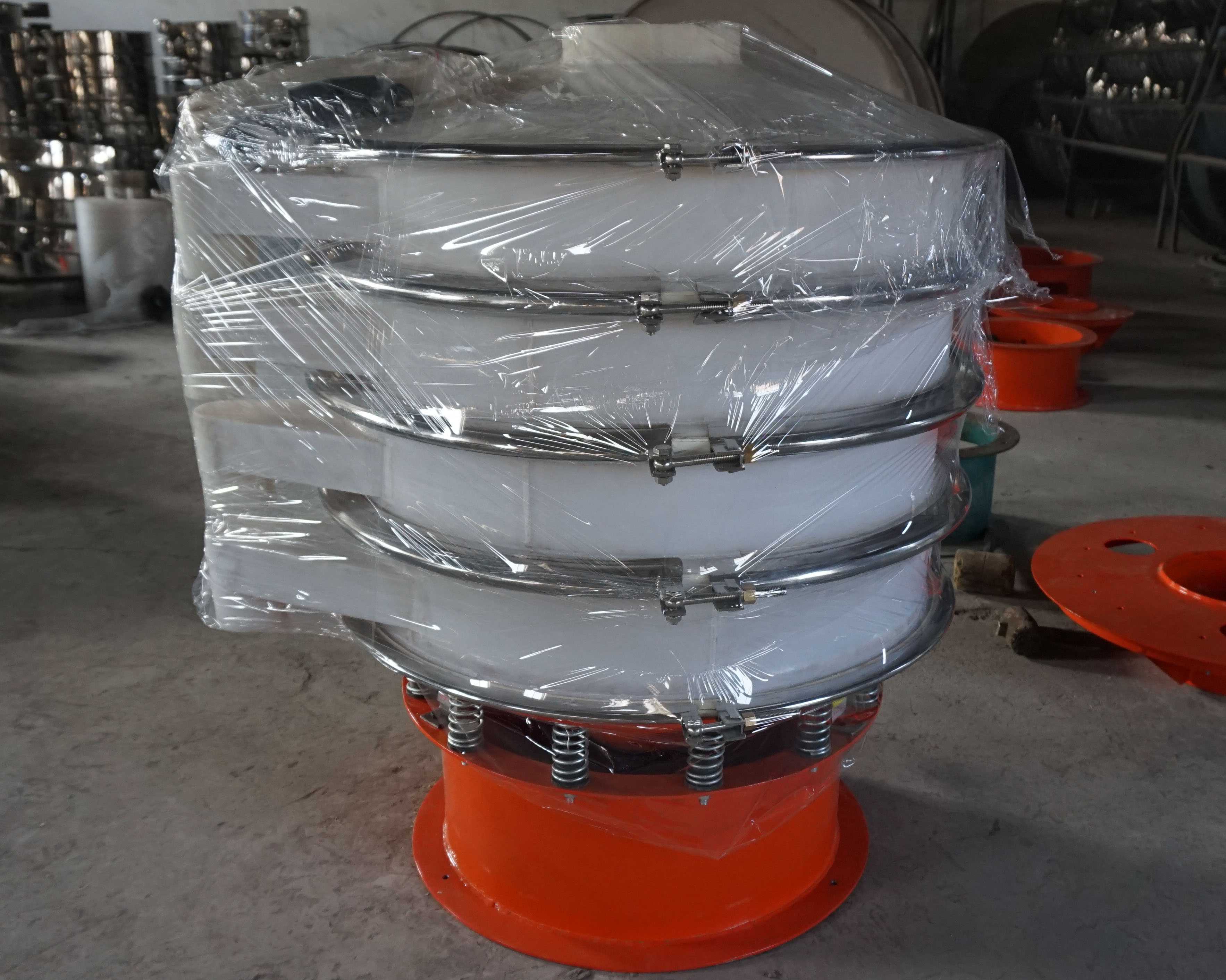 vibrating sieve machine packing