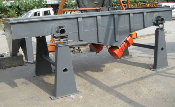 Large linear viibrating sieve