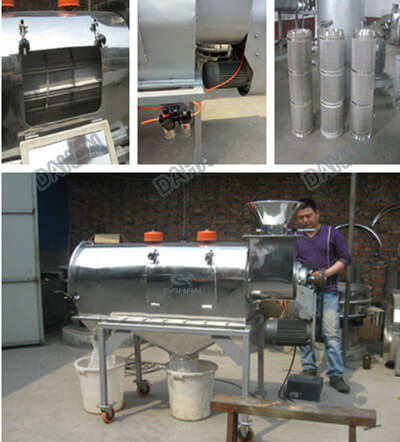 Horizontal airflow screen
