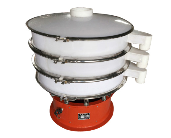 Plastic vibrating sieve