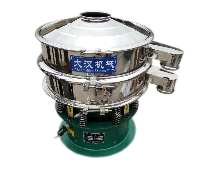 Single-deck vibrating sieve