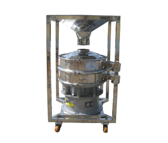 Mobile silo vibration sieve